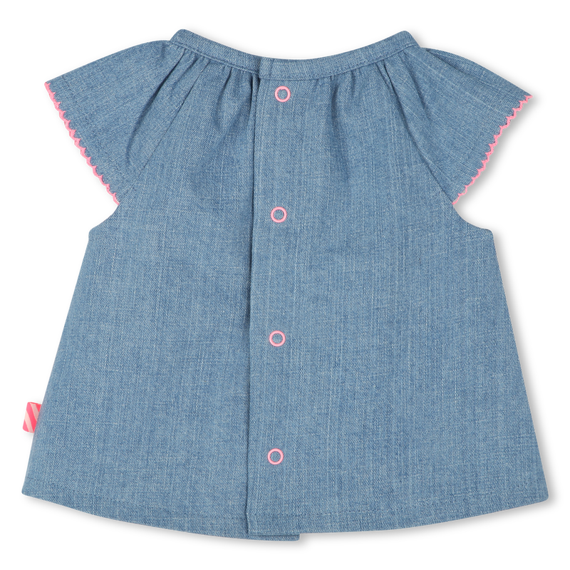 Denim set with frills BILLIEBLUSH 
                    GIRL