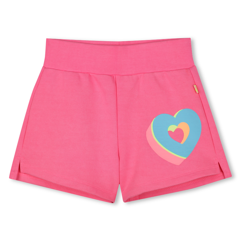 Fleece shorts with hearts BILLIEBLUSH 
                    GIRL
