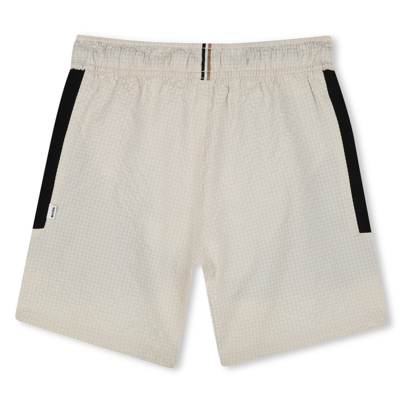 Swimming trunks with trim BOSS 
                    BOY