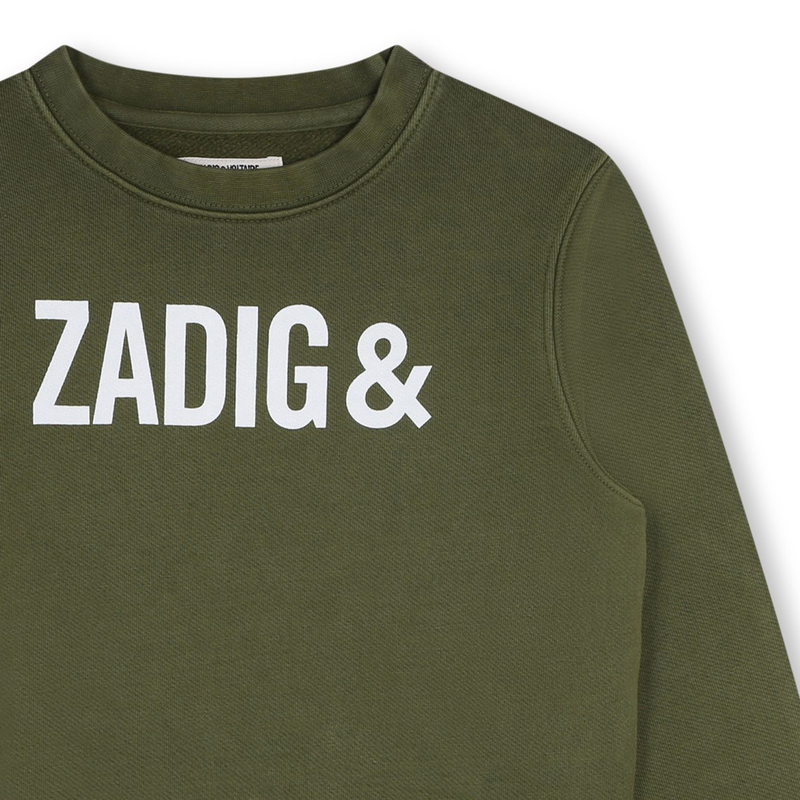 Cotton Fleece Sweatshirt ZADIG & VOLTAIRE 
                    UNISEX