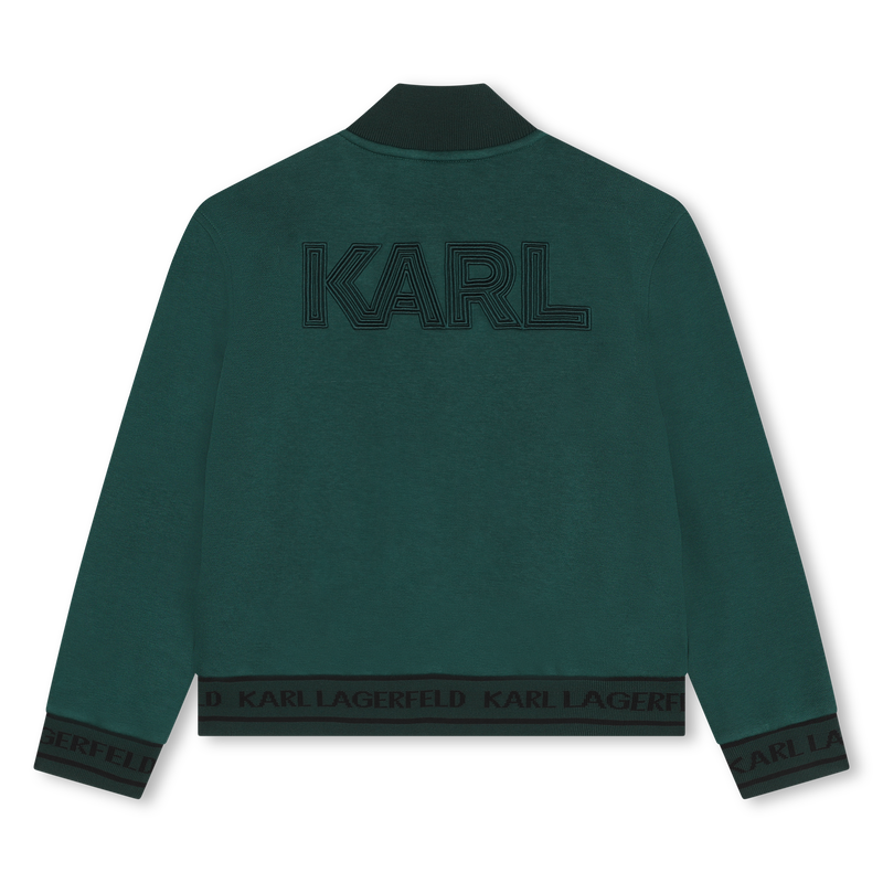 Fleece Sweatshirt KARL LAGERFELD KIDS 
                    BOY