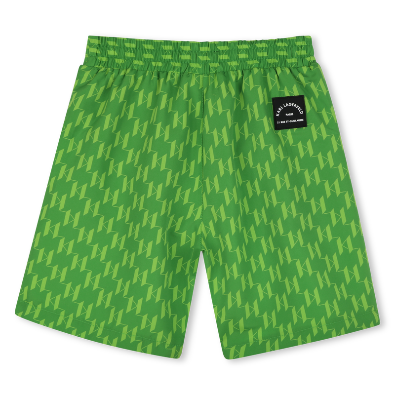 Swim shorts with pockets KARL LAGERFELD KIDS 
                    BOY