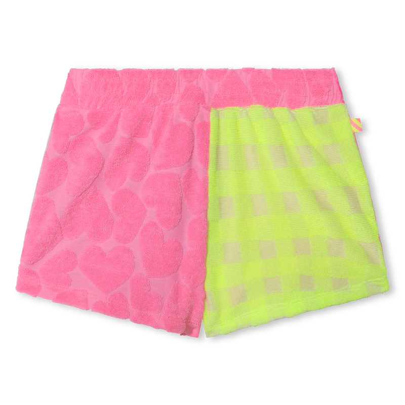 Multicolored Terrycloth shorts BILLIEBLUSH 
                    GIRL