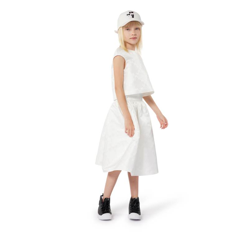 Printed Formal Top KARL LAGERFELD KIDS 
                    GIRL