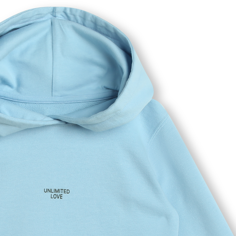 Hooded Cotton Sweatshirt ZADIG & VOLTAIRE 
                    GIRL