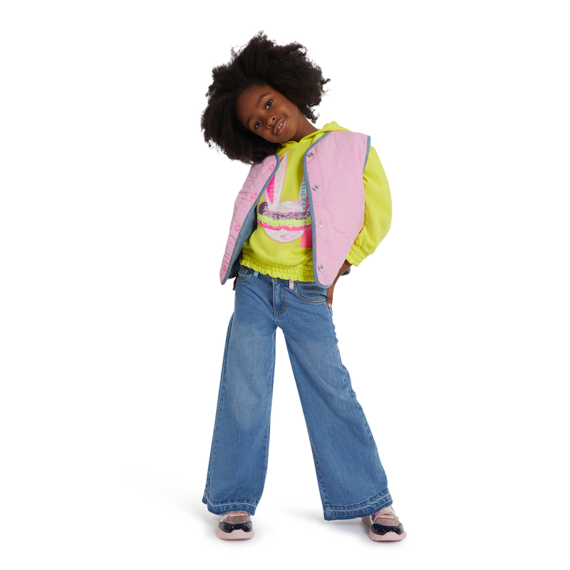 Fleece hoodie BILLIEBLUSH 
                    GIRL