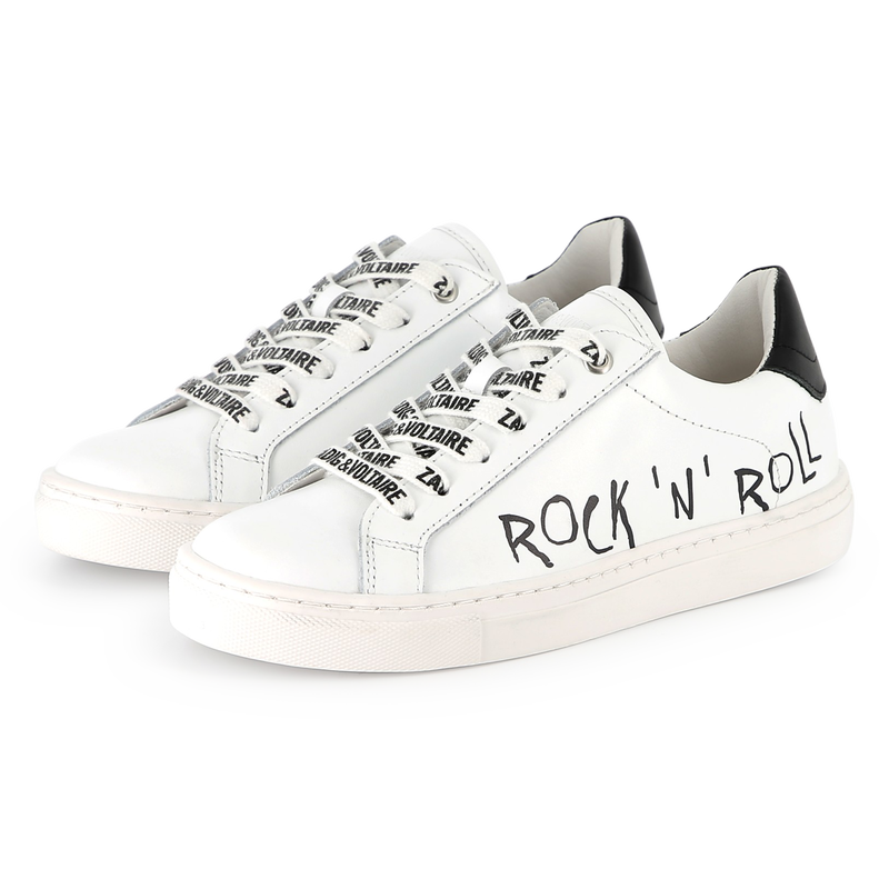 Leather lace-up sneakers ZADIG & VOLTAIRE 
                    BOY