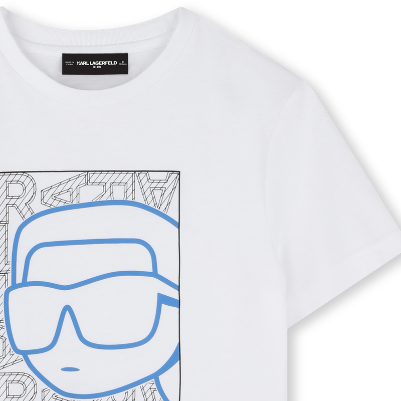 Placement print T-shirt KARL LAGERFELD KIDS 
                    BOY