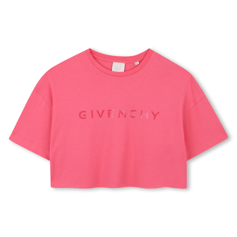 Short T-shirt with prints GIVENCHY 
                    GIRL