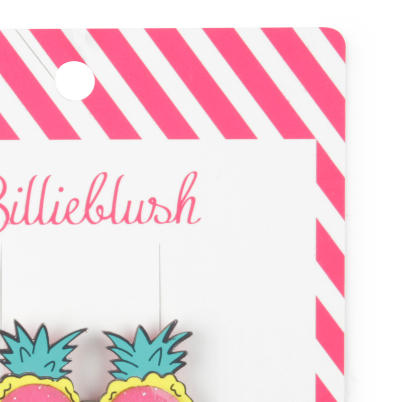 Hair clip with illustration BILLIEBLUSH 
                    GIRL