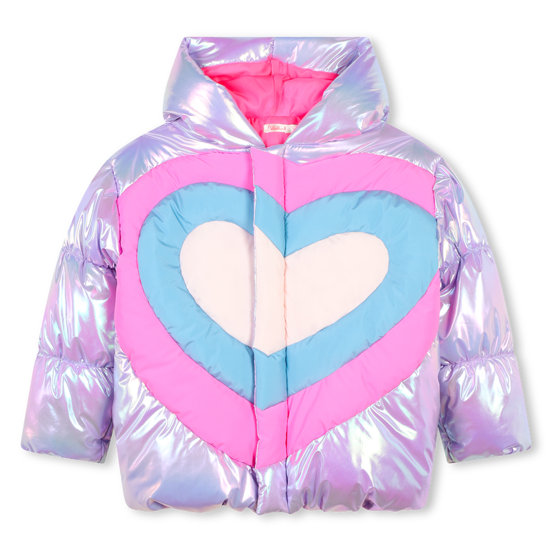 Shiny Hooded Puffer Jacket BILLIEBLUSH 
                    GIRL