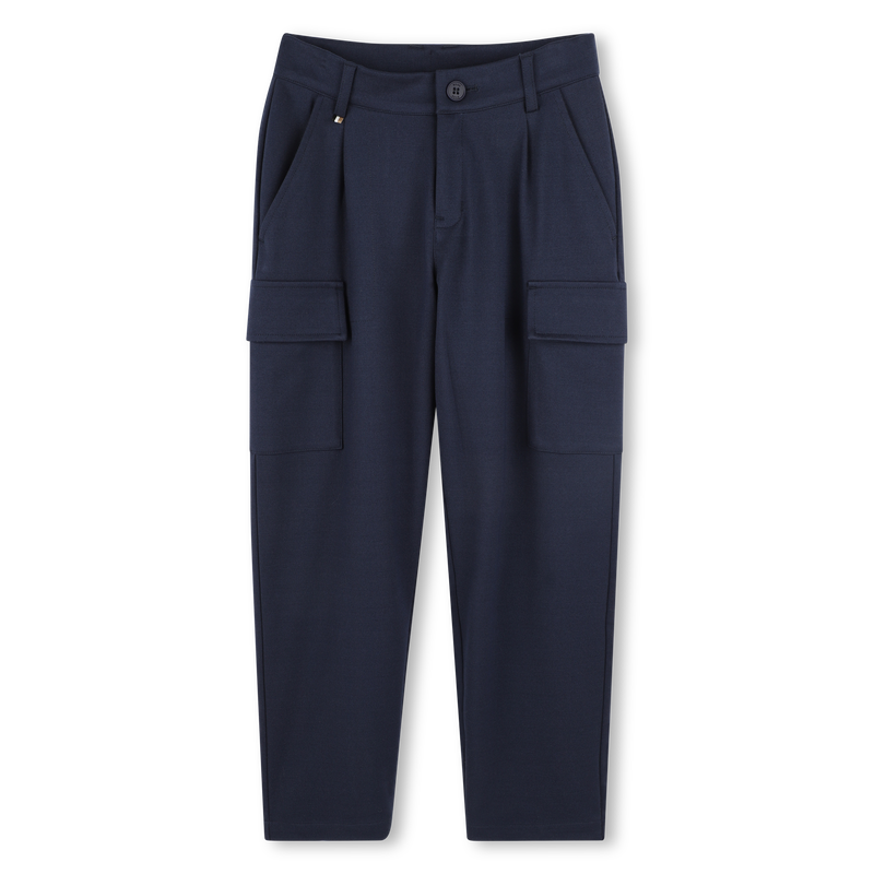 Trousers with flap pockets BOSS 
                    BOY