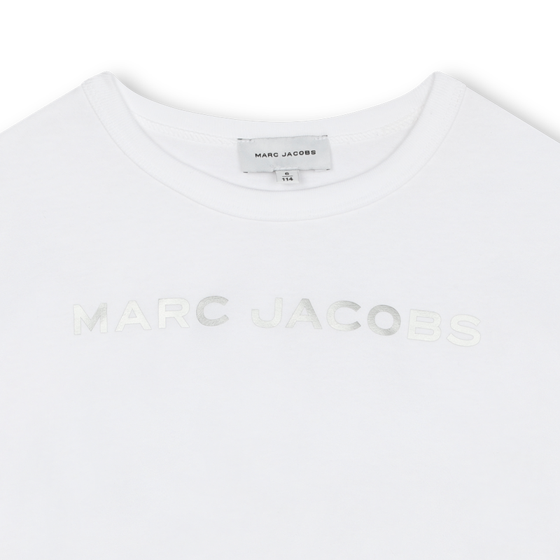 Cropped Cotton T-Shirt THE MARC JACOBS 
                    GIRL