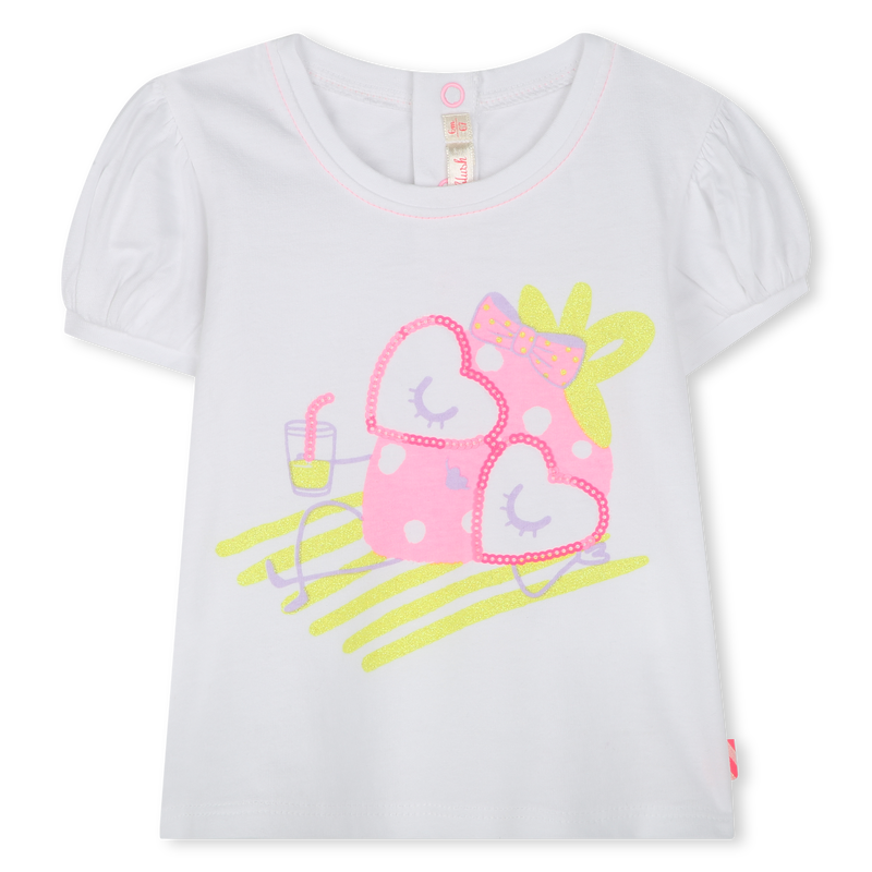 Short-sleeved cotton T-shirt BILLIEBLUSH 
                    GIRL