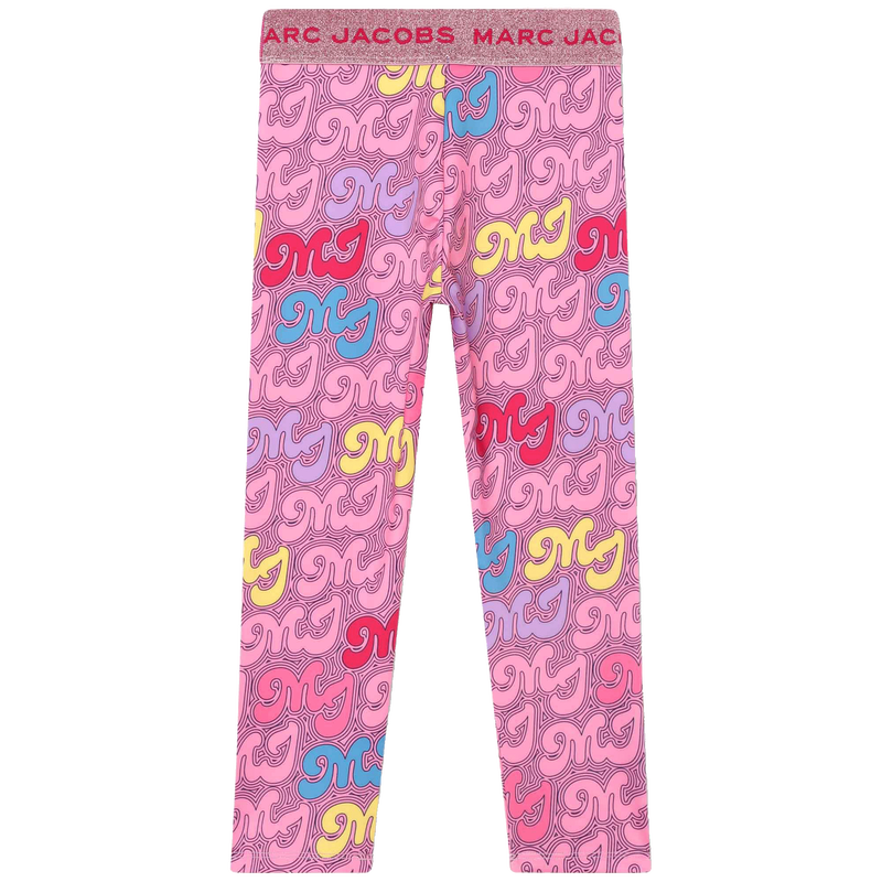 Elasticated-waist leggings THE MARC JACOBS 
                    GIRL