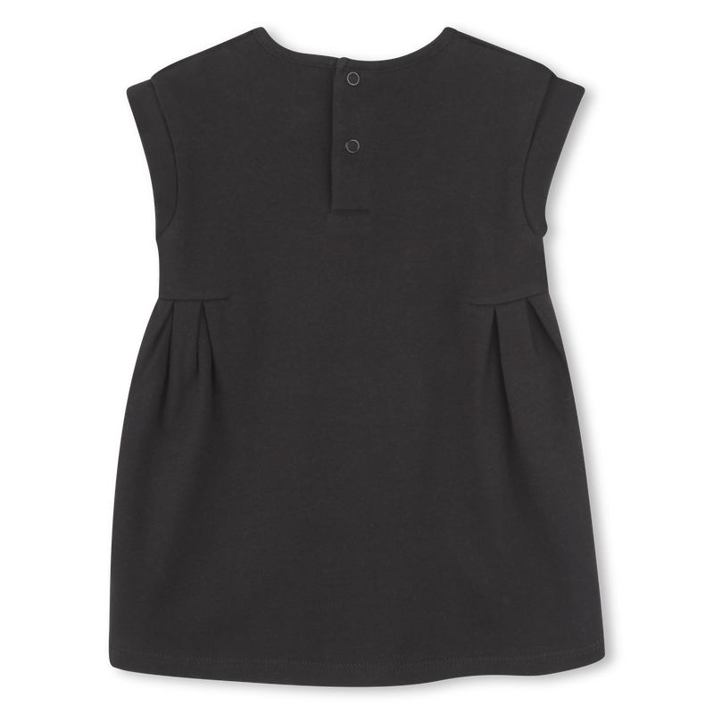 Flared dress with illustration KARL LAGERFELD KIDS 
                    GIRL