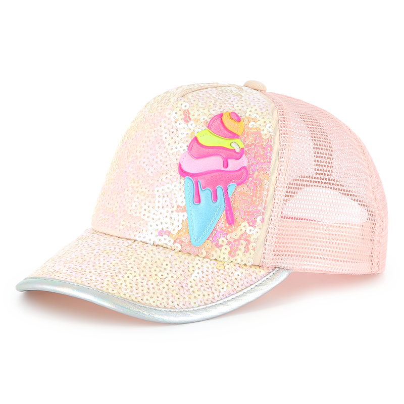 Sequin cap with ice cream BILLIEBLUSH 
                    GIRL