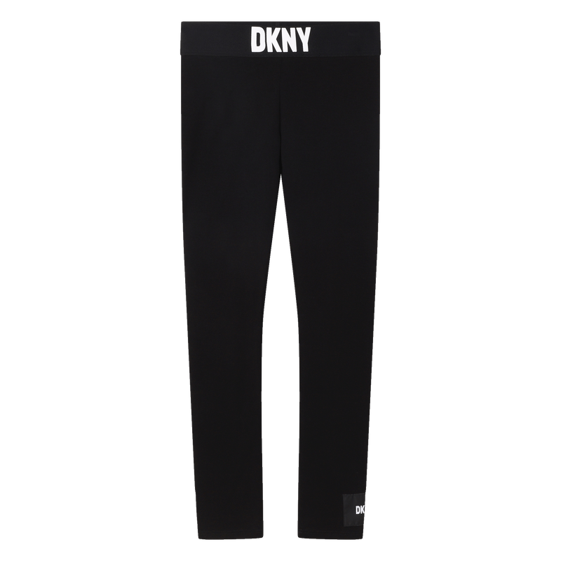 Plain cotton leggings DKNY 
                    GIRL