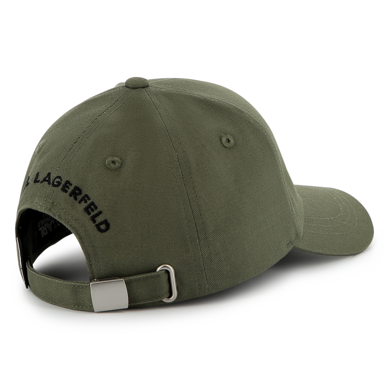 Adjustable cotton cap KARL LAGERFELD KIDS 
                    BOY