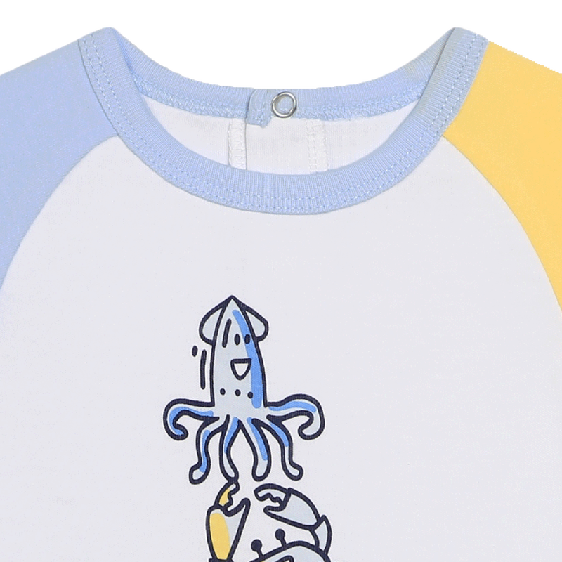 Printed short romper KENZO KIDS 
                    BOY