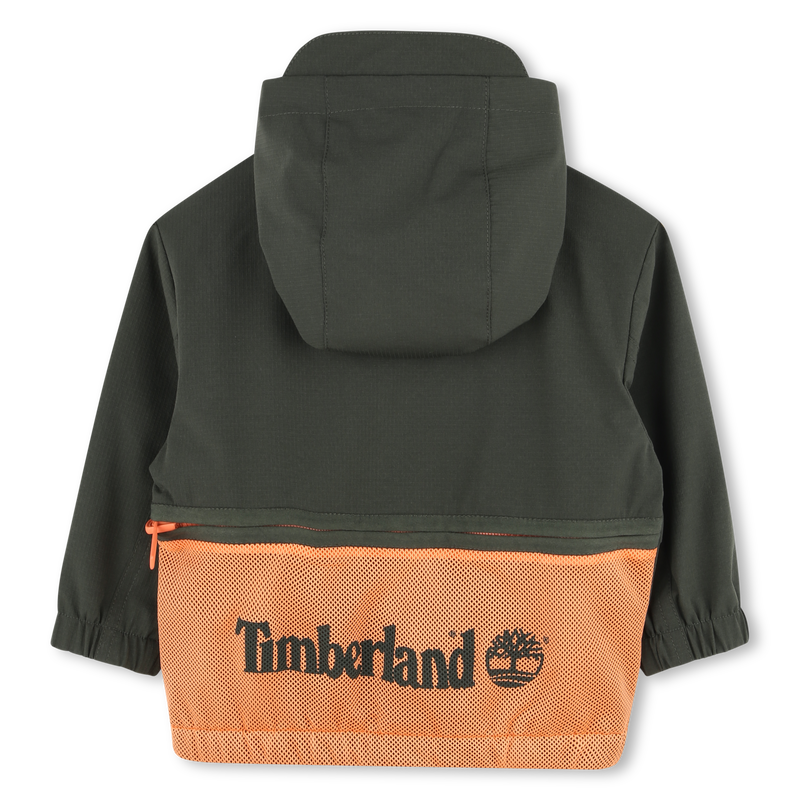 Zip-up hooded windbreaker TIMBERLAND 
                    BOY