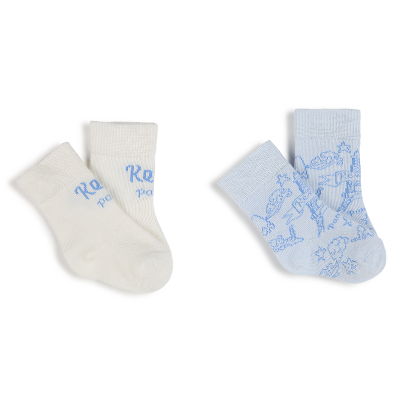 Jacquard Socks (Pack Of 2) KENZO KIDS 
                    UNISEX