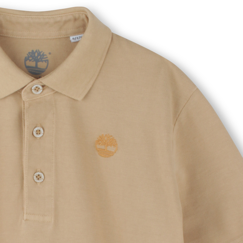Polo with embroidered logo TIMBERLAND 
                    BOY