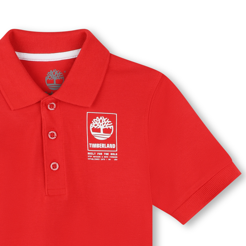Logo Polo Shirt TIMBERLAND 
                    BOY