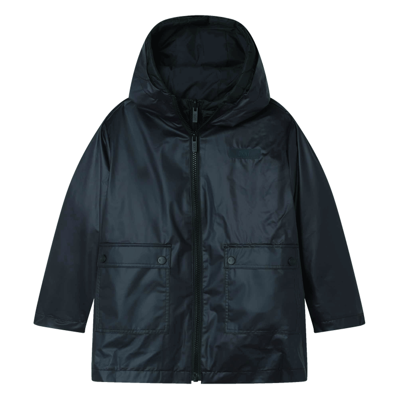Layered water-repellent parka DKNY 
                    BOY