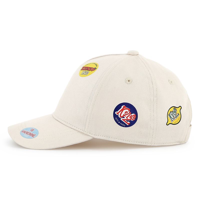 Printed cotton baseball cap KENZO KIDS 
                    UNISEX