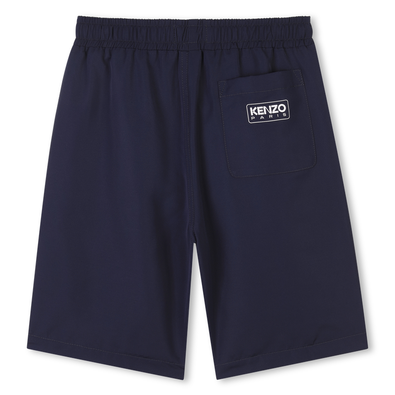 Water-repellent Bermuda shorts KENZO KIDS 
                    UNISEX