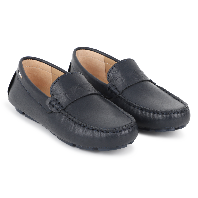 Leather loafers BOSS 
                    BOY