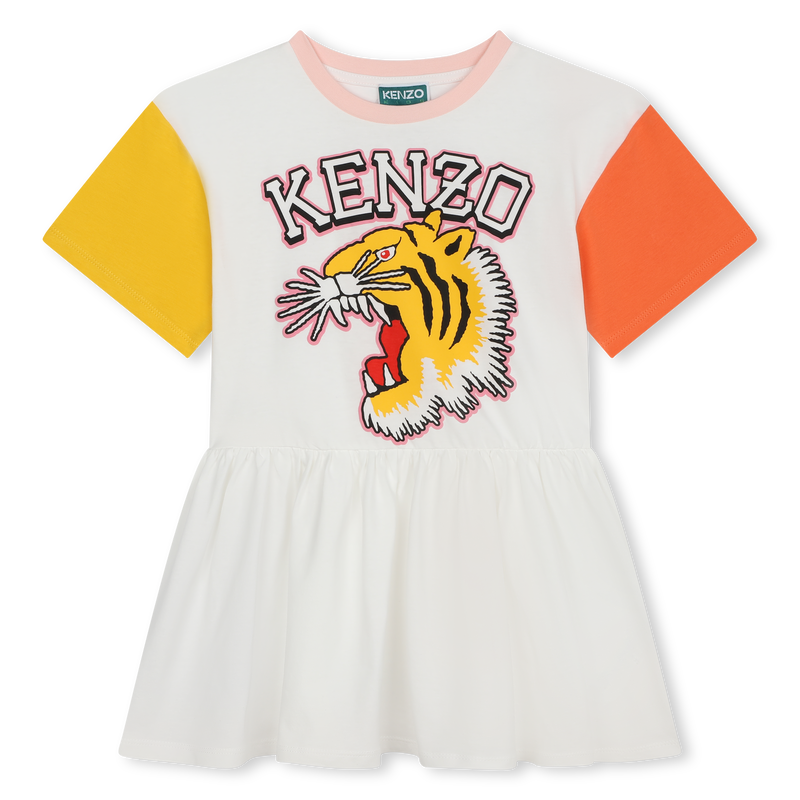 Short-sleeved dress KENZO KIDS 
                    GIRL