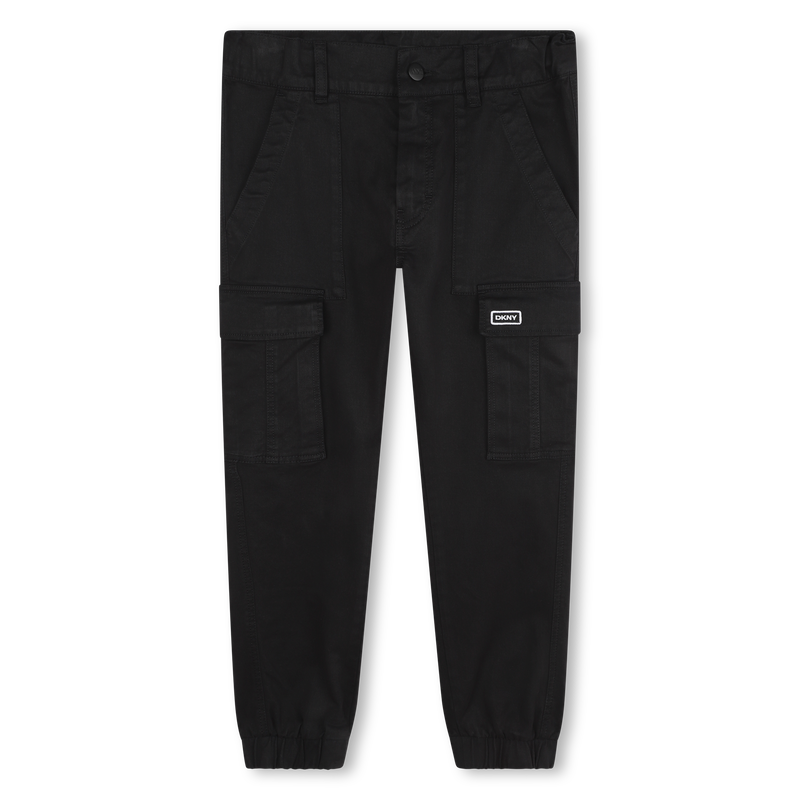 Cotton Patch-Pocket Pants DKNY 
                    BOY