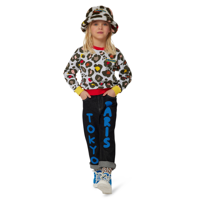 Printed sweatshirt KENZO KIDS 
                    GIRL