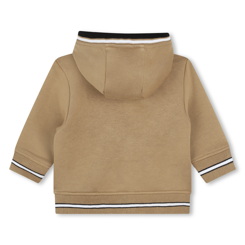 Hooded Fleece Cardigan BOSS 
                    BOY