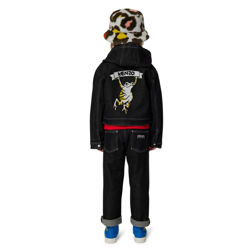 Leopard-print bucket hat KENZO KIDS 
                    GIRL