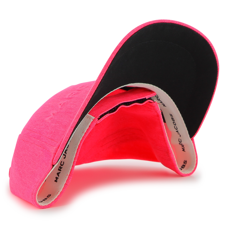 Adjustable cotton baseball cap THE MARC JACOBS 
                    GIRL