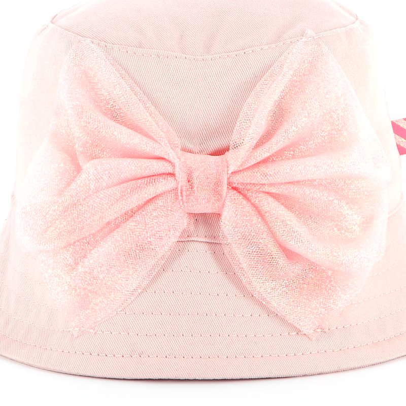 Cotton bucket hat with bow BILLIEBLUSH 
                    GIRL