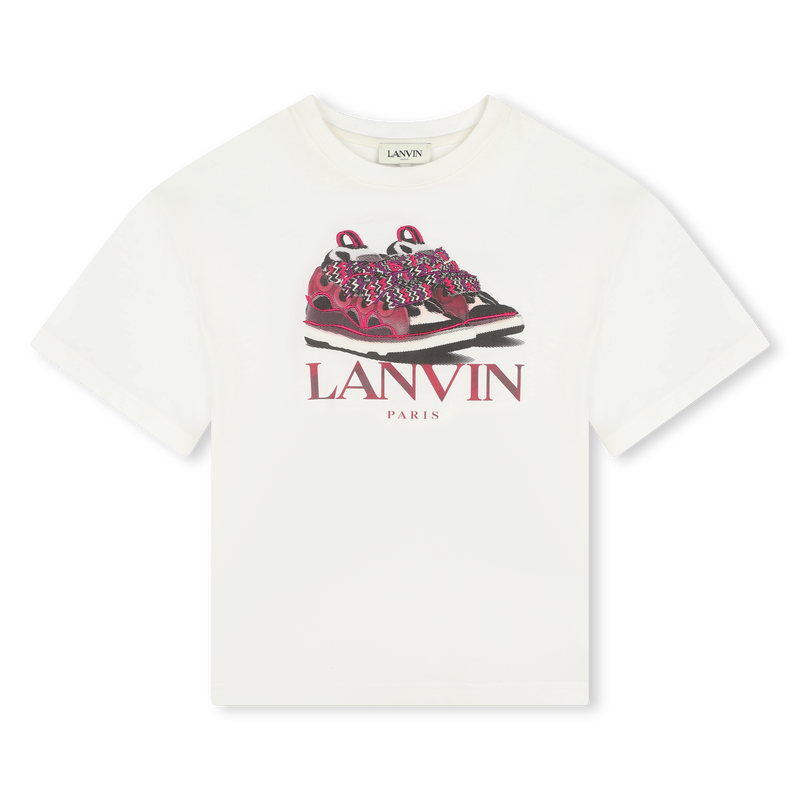 Sneaker Print T-Shirt LANVIN 
                    GIRL