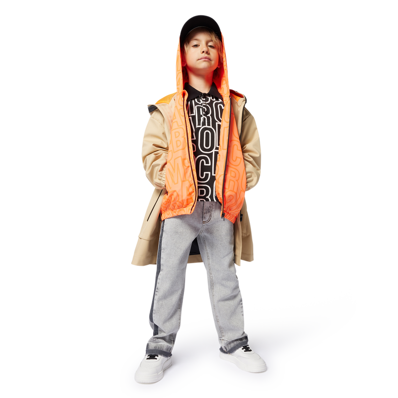 Hooded windbreaker THE MARC JACOBS 
                    BOY
