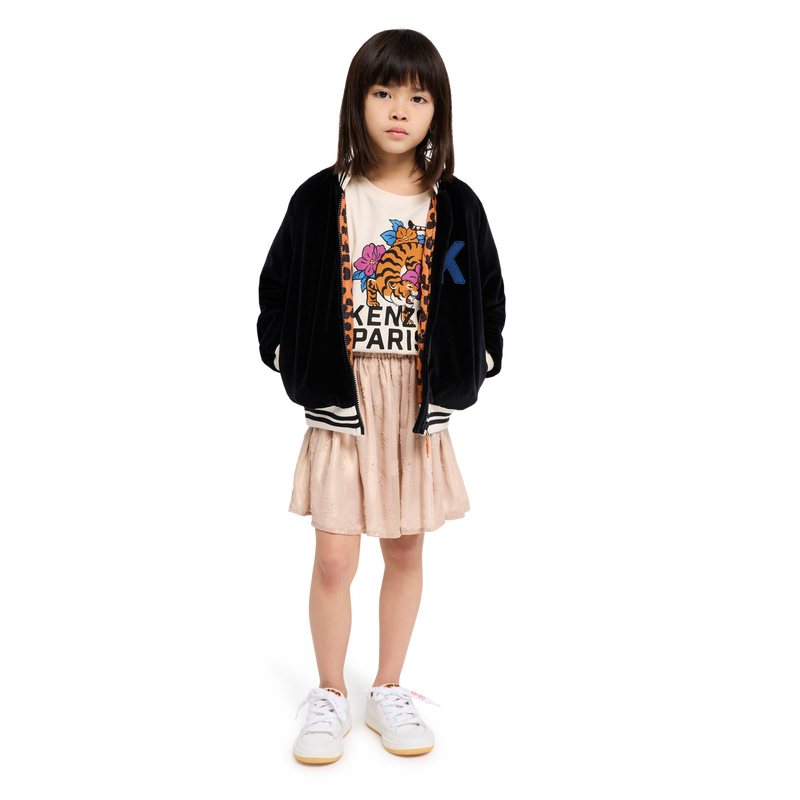 Lamé Jacquard Skirt KENZO KIDS 
                    GIRL