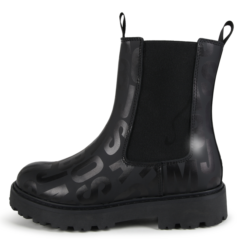 Lined Leather Booties THE MARC JACOBS 
                    GIRL