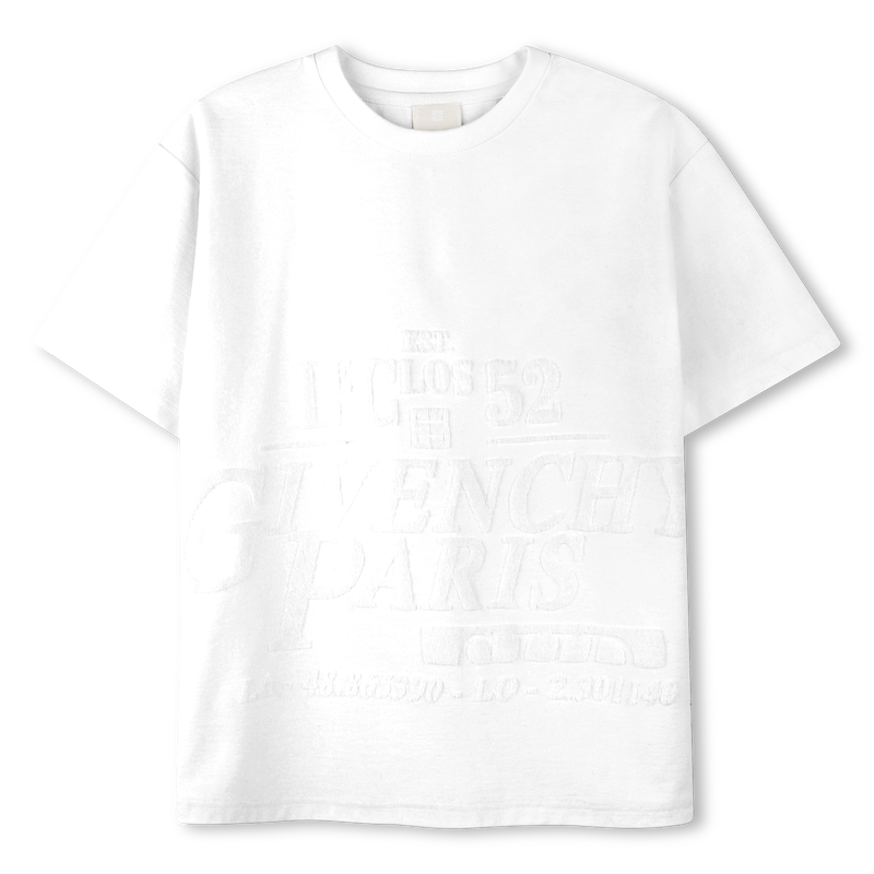 Short-sleeved cotton T-shirt GIVENCHY 
                    BOY