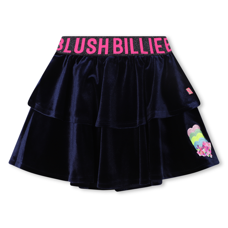 Velvet ruffled skirt BILLIEBLUSH 
                    GIRL