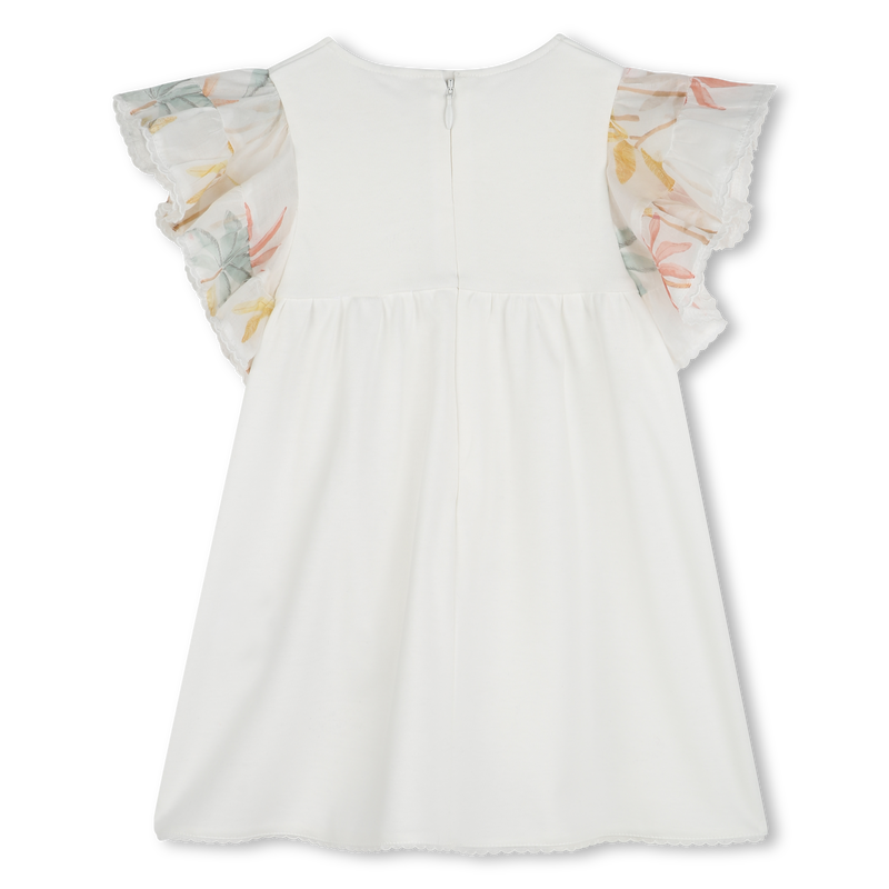 Dress with ruffled sleeves CHLOE 
                    GIRL