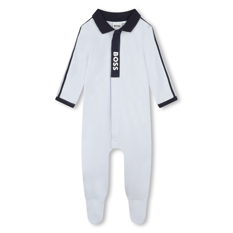 Press-stud cotton pajamas BOSS 
                    BOY