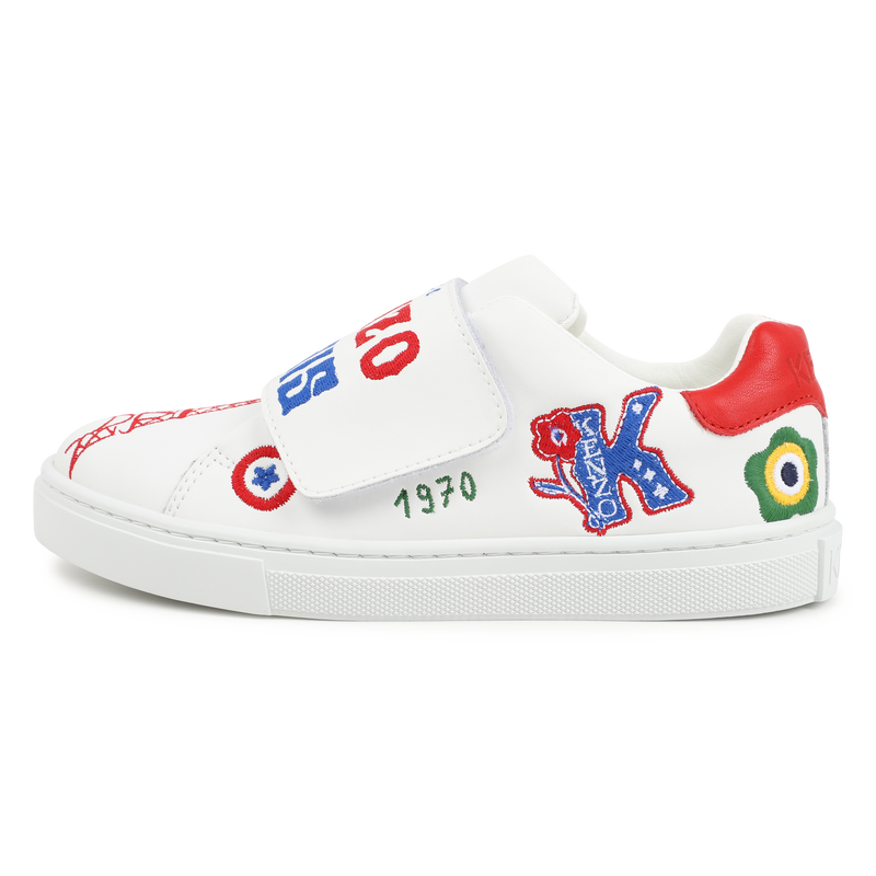 Leather Velcro Sneakers KENZO KIDS 
                    BOY