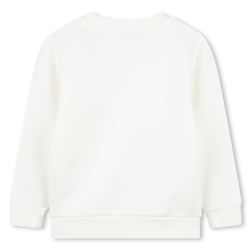 Cotton Fleece Sweatshirt THE MARC JACOBS 
                    GIRL