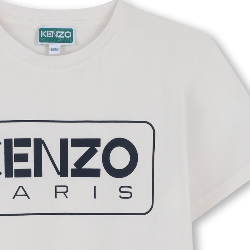 Short-sleeved cotton T-shirt KENZO KIDS 
                    BOY